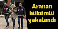 Aranan hükümlü yakalandı