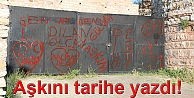 Aşkını tarihe yazdı!