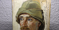 Atatürk'ün bilinen ilk portresi Anıtkabir'de ziyaretçilerini bekliyor