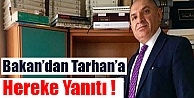 Bakan'dan Tarhan'a Hereke Yanıtı!