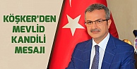 Başkan Köşker Mevlid Kandilini Kutladı