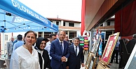 Başkan Şayir, Halk Eğitim Merkezi'nin Yılsonu Sergisini Açtı