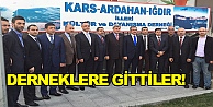 Başkanlar, dernek ziyareti geçekleştirdi