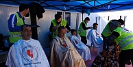 Berberler ve kuaförlerden depremzedelere ücretsiz tıraş