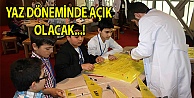 Bilim Merkezi yaz döneminde de açık