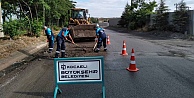Bozulan yol ve kaldırımlara hızlı onarım