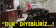 Bu gidişe Saadet dur diyebilir!