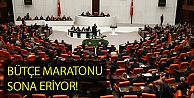 Bütçe Maratonu Sona Eriyor