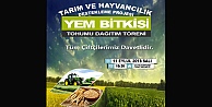 Büyükşehir'den çiftçilere yem bitkisi tohumu desteği