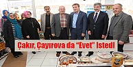 Çakır, Çayırova da 'Evet” istedi