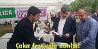 Çakır festivale katıldı!