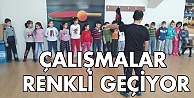 Çalışmalar renkli geçiyor
