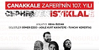 Çanakkale Zaferi İçin Özel Etkinliğe Ünlü Yağmuru