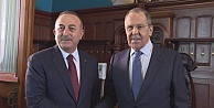 Çavuşoğlu-Lavrov Moskova'da Bir Araya Geldi