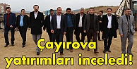 Çayırova yatırımları inceledi!