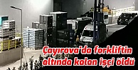 Çayırova'da forkliftin altında kalan işçi öldü