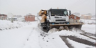 Çayırova'da karla yoğun mücadele!
