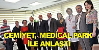 Cemiyet,  Medical Park ile anlaştı