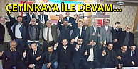 Çetinkaya ile devam!