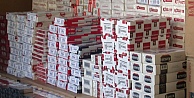 Çeyiz sandığında kaçak sigara!