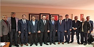 CHP Gebze İlçe Başkanı Gökhan Orhan'ı ziyaret etti.