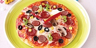 Çocuklar İçin Saat Pizza Tarifi