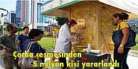 Çorba çeşmesinden 5 milyon kişi yararlandı