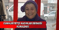 Cumhuriyetçi Kadınlar Derneği kuruldu!