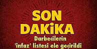 Darbecilerin 'infaz' listesi ele geçirildi