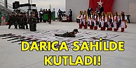 Darıca sahilde kutladı!