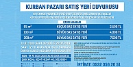 Darıca'da Kurban Pazarı alanı satışları başladı