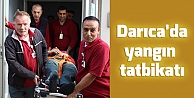 Darıca'da yangın tatbikatı