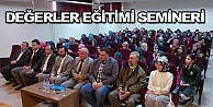 Değerler eğitimi semineri