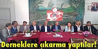 Derneklere çıkarma yaptılar!