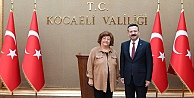 Devlet Bakanı Sayın Güldal Akşit, Kocaeli Valisini Ziyaret Etti