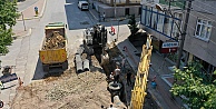 Dilovası İstiklal Caddesi'nde  Hummalı Altyapı Çalışması