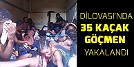 Dilovası'nda 35 düzensiz göçmen yakalandı