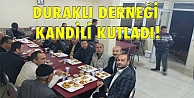Duraklı Derneği Kandili kutladı