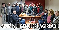 Dursun Artvinli gençleri ağırladı!