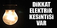 Elektrik Kesintisi