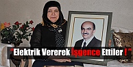 ''Elektrik Vererek İşgence Ettiler''