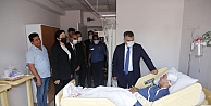 Emniyet Müdüründen Darıca'daki yaralı polis memuruna ziyaret