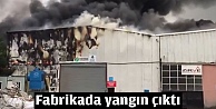 Fabrikada yangın paniği