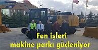Fen işleri makine parkı güçleniyor