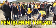 Fen işlerini topladı!