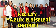 Gebze Kızılay yazlık elbiseleri yerleştirdi!