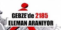 Gebze'de 2185 Eleman Aranıyor !