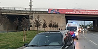 Gebze'de cipin bariyere çarpması sonucu 1 kişi yaralandı