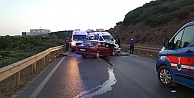 Gebze'de iki otomobil çarpıştı: 6 yaralı