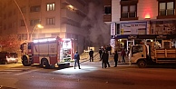 Gebze'de iş yeri yangını